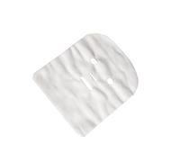 SUIOPPYUW Pour Masque en gaze blanche en coton doux pour un confort optimal, conçu pour divers soins et interventions cutanées. Matière : Nos masques faciaux, Modèle A