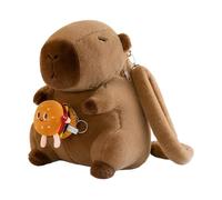 SUIOPPYUW Sac à Multifonction en Peluche pour poupée, Cadeau pour Enfants, Sac à en Peluche Multifonction en Peluche Capybara, Cadeau, Type+5 30cm