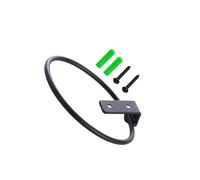 SUIOPPYUW Support mural pliable pour pots de fleurs, crochet de suspension pour jardinières, durable et offrant des solutions de rangement pliables pour l'extérieur, 5 pouces