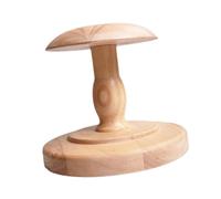 SUIOPPYUW Support supérieur en forme de dôme Présentoir à chapeaux en bois garantissant que les chapeaux et les perruques restent magnifiquement entretenus lorsqu'ils ne sont pas dans le support à