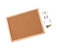 SUIOPPYUW Tableau d'affichage en liège multifonctionnel pour présentations, présentoirs, photos, notes et pense-bêtes dans Pour tous les espaces : bureau, cuisine, école, 30x40cm