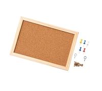 SUIOPPYUW Tableau d'affichage en liège multifonctionnel pour présentations, présentoirs, photos, notes et pense-bêtes dans Pour tous les espaces : bureau, cuisine, école, 20x30cm