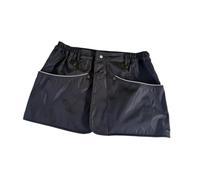 SUIOPPYUW Tablier de Dressage canin Facile à Utiliser avec Ceinture Ajustable. Rangement Indispensable pour Les activités de Plein air. Vêtement idéal pour Les maîtres, Noir, L