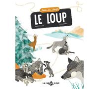 Suis du doigt le loup - Benoît Broyart - La Cabane Bleue - cartonné - Document jeunesse