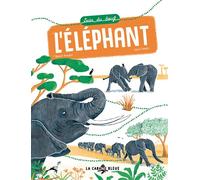 Suis du doigt l'éléphant - Benoît Broyart - La Cabane Bleue - cartonné - Document jeunesse