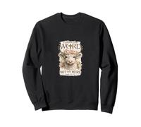 suis la Parole, Highland Cow, Ésaïe 8:11 Sweatshirt