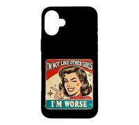 suis Pas comme Les Autres Filles, Je suis Pire Coque pour iPhone 16 Plus