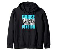 suis ta Passion Puis Gagne la Retraite Citations Sweat à Capuche