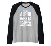 suis Tellement Alpha Que Mes Cellules Bêta Type Diabète Manche Raglan