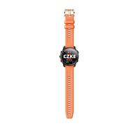 Suise de boucle en or rose en silicone pour Fenix 5s plus 6s Pro 7s Band de bracelet de 20 mm Band de montre de remplacement pour l'instinct 2S
