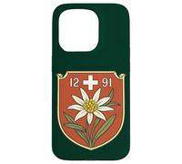 Suisse 1291 Fête Nationale Suisse 1er août Coque pour iPhone 15 Pro