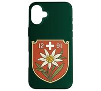 Suisse 1291 Fête Nationale Suisse 1er août Coque pour iPhone 16 Plus