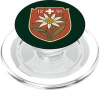 Suisse 1291 Fête Nationale Suisse 1er août PopSockets PopGrip pour MagSafe