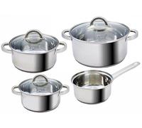 SUISSE 7 INOX, Batterie de cuisine 7 pièces, acier inoxydable