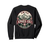 Suisse Après-Ski Instructeur Ski de Montagne Vintage Sweatshirt