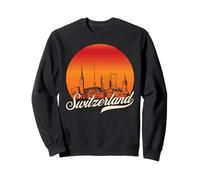 Suisse Coucher Soleil Vintage Sweatshirt