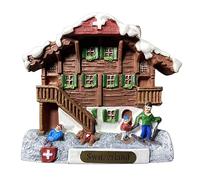 Suisse Creative Snow Chalet Réfrigérateur Aimant Voyage Souvenir 3D Réfrigérateur Décoration Magnétique Autocollant Craft Collection