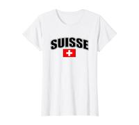 Suisse Drapeau Suisse Switzerland Schweiz Svizzera T-Shirt Graphique avec Valeur