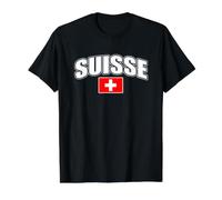 Suisse Drapeau Suisse Switzerland Schweiz Svizzera T-Shirt Graphique avec Valeur