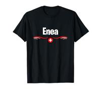 Suisse Drapeau t Nom d'anniversaire Suisse ENEA T-Shirt