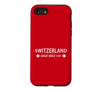 Suisse Great Since 1291 Swiss Pride Coque pour iPhone SE (2020) / 7/8