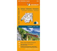 Suisse Sud-Ouest - Michelin Regional Map 552: Maps