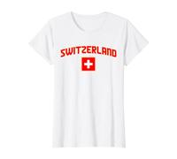 Suisse, Suisse, Schweiz, Sui, Drapeau Patriotique Suisse T-Shirt Graphique avec Valeur