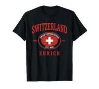 Suisse Tshirt Suisse Suisse Zurich Berne Rétro T-Shirt