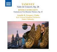 Taneyev/Suite de Concert Op 28/Rimski Korsakov / Fantaisie Sur Deux Themes Russes Op 33