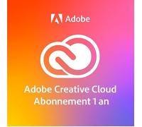 Suite de logiciels - ADOBE - Creative Cloud - Licence 1 an - 1 To de stockage - 2 appareils - PC/Mac/Mobile