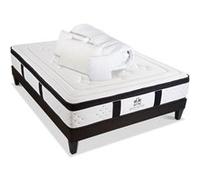 SUITE ETOILEE - Pack Prêt à dormir SUITE DIVINE 160x200 cm - Matelas Mémoire de forme + Sommier + Accessoires