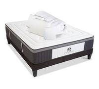 SUITE ETOILEE - Pack Prêt à dormir SUITE IMPERIALE 180x200 cm - Matelas Ressorts ensachés + Sommier + Accessoires