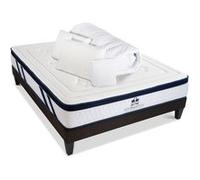 SUITE ETOILEE - Pack Prêt à dormir SUITE PRESIDENTIELLE 180x200 cm - Matelas Mémoire de forme + Sommier + Accessoires