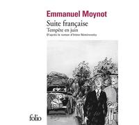 Suite française Tempête en juin - Irène Némirovsky - Gallimard - Poche - Bande dessinée
