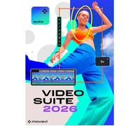 Suite Logicielle - MOVAVI - Video Suite 2026 - Windows et macOS - Téléchargement - 1PC/MAC