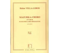 VILLA LOBOS H. - SUITE POPULAR BRASILERA N 1 - GUITARE