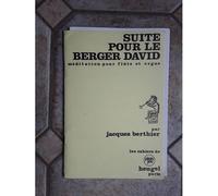 Suite Pour Le Berger David / Score + Parties