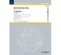 Suiten(7) 1 / Recueil de Giovanni Battista Bononcini