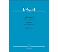 J.S BACH - 6 SUITES BWV 1007-1012 - VIOLONCELLE SEUL