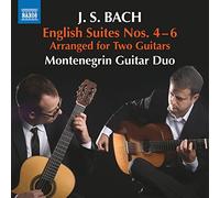 Suites anglaises numéros 4 à 6 – CD – NAXOS