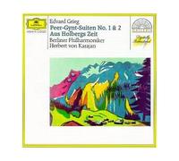 Suites N°1 et N°2 de Peer Gynt - Suite Holdberg, opus 40 - 3 Pièces pour orchestre, opus 56 CD