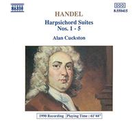Cuckson – Suites pour clavecin Nos 1 à 5 – NAXOS Deutschland Musik & Video Vertriebs-GmbH