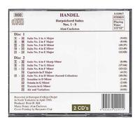Alan Cuckston – Handel : Suites pour clavecin nos 1 à 8 – CD – NAXOS