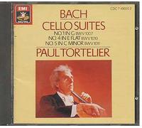 Suites Pour Violoncelle Seul Nos. 1, 4 & 5 Tortelier, Violoncelle