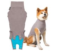 Suitical - La combinaison de convalescence chirurgicale originale pour chien - Remplace le collier électrique et le cône - stérilisation, neutralisation, plaies, empêche le léchage - Taille L - Du cou