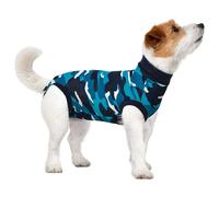 Suitical Recovery Suit Chien Bleu Camouflage Combinaison pour Chiens Selon Ops