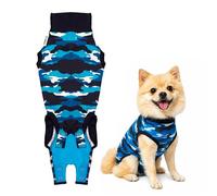 Suitical Recovery Suit Chien, S+, Bleu Camouflage