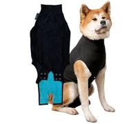 Suitical Recovery Suit Chien, XXL, Noir