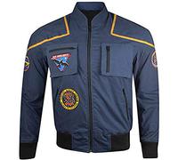 Suiting Style Veste Star Flight Enterprises Blue Jonathan Archer Cotton Scott Bakula pour homme, bleu, L