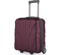 Suitline - Bagage à main 45x36x20 cm petite valise EasyJet Underseat Trolley, valise cabine 45cm franchise de bagages avion Unter-Sitz Pilotentrolley 30 litres Bourgogne